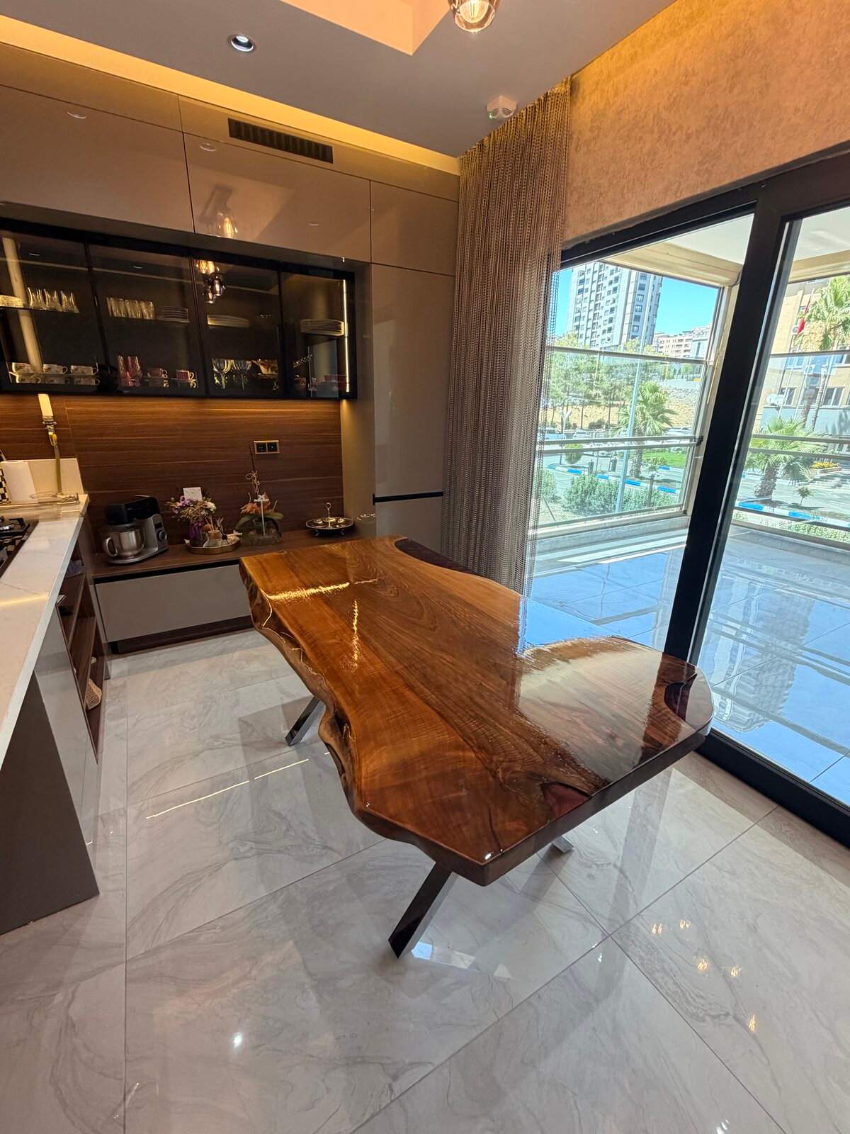 wood surface — after MKK protection